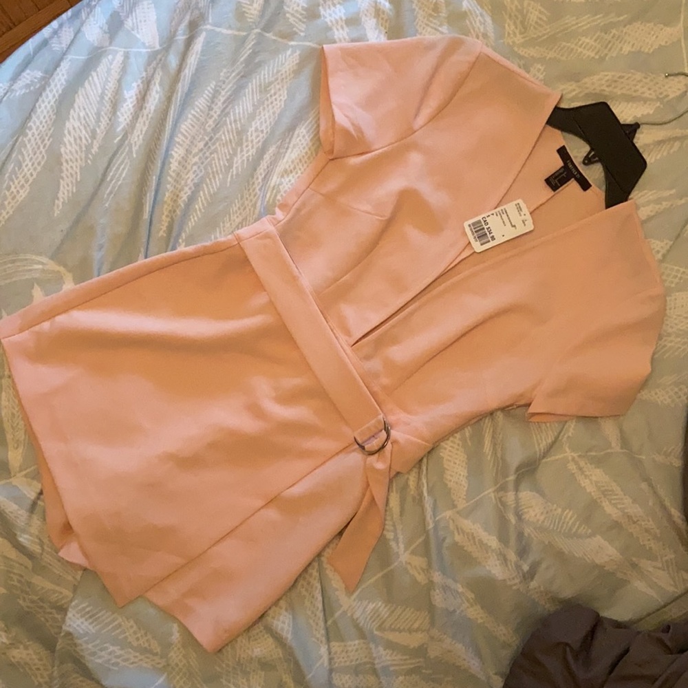 Forever 21 dusty pink romper